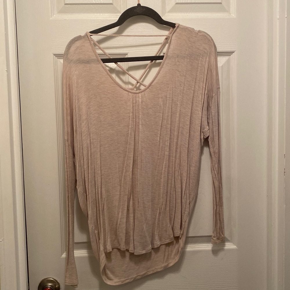Beige long sleeve